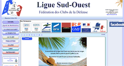 Desktop Screenshot of fcd-ligue-sud-ouest.com